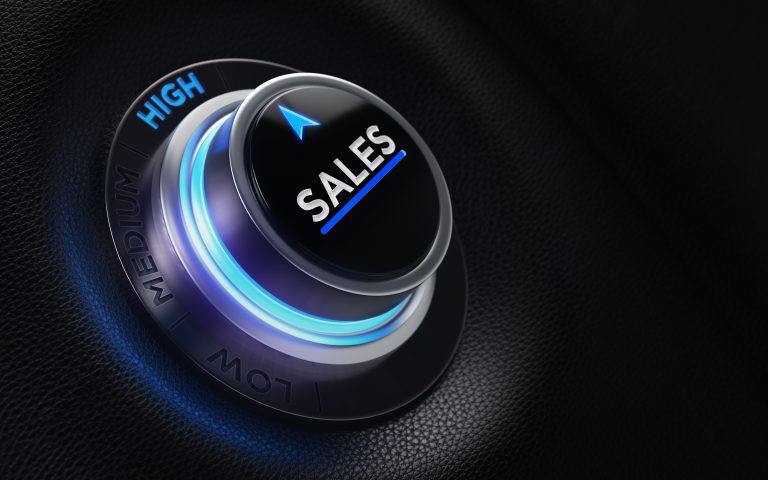 Button to boost sales to the maximum level